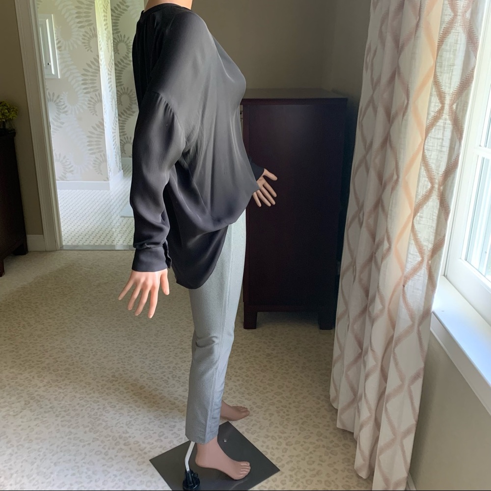 Rag & Bone Simone Micro-Check Cropped Pants (Size… - image 8